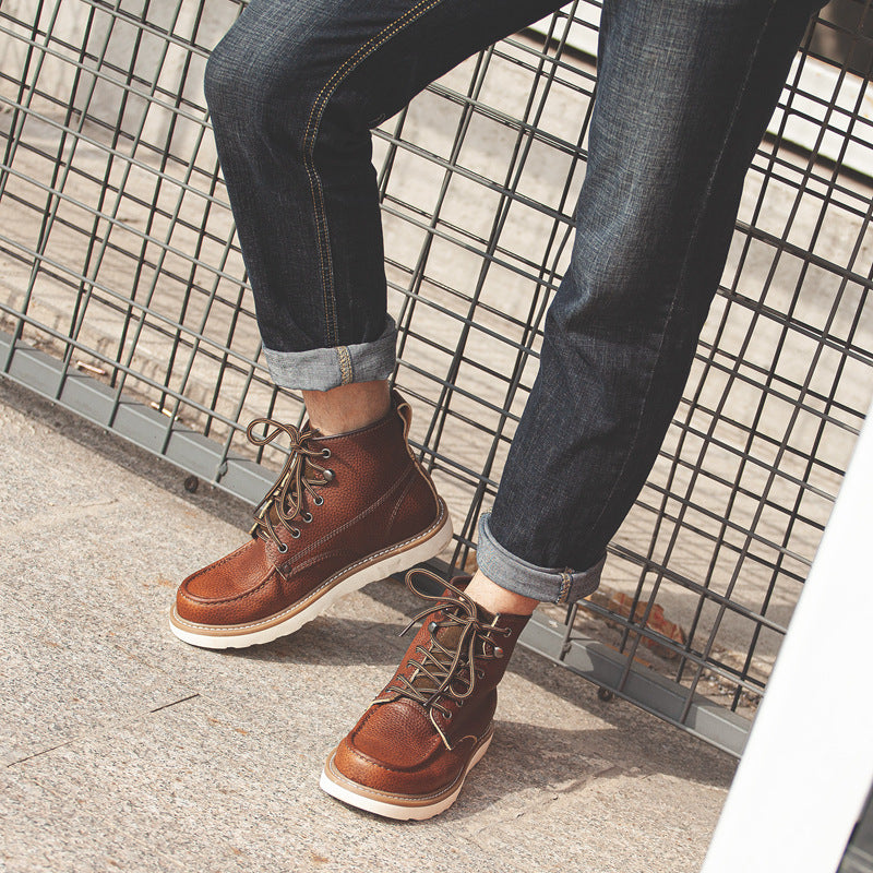 Ethan™ Classic Leather Boots