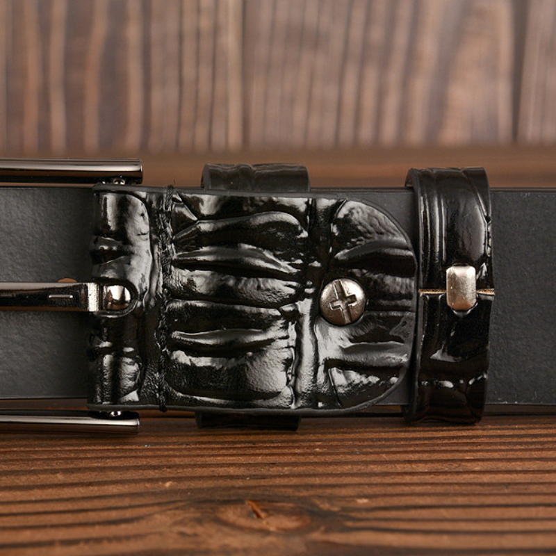 Blake™ | Scaled Genuine Leather Belt