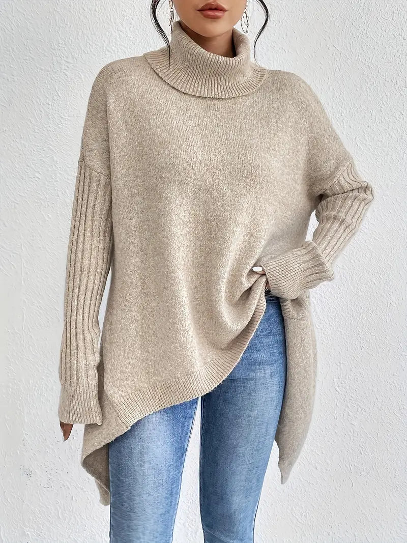 Melanie™ Long Turtleneck Sweater