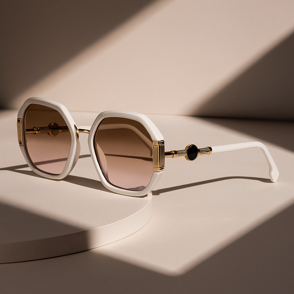 Leona™ Luxe Hex Sunglasses