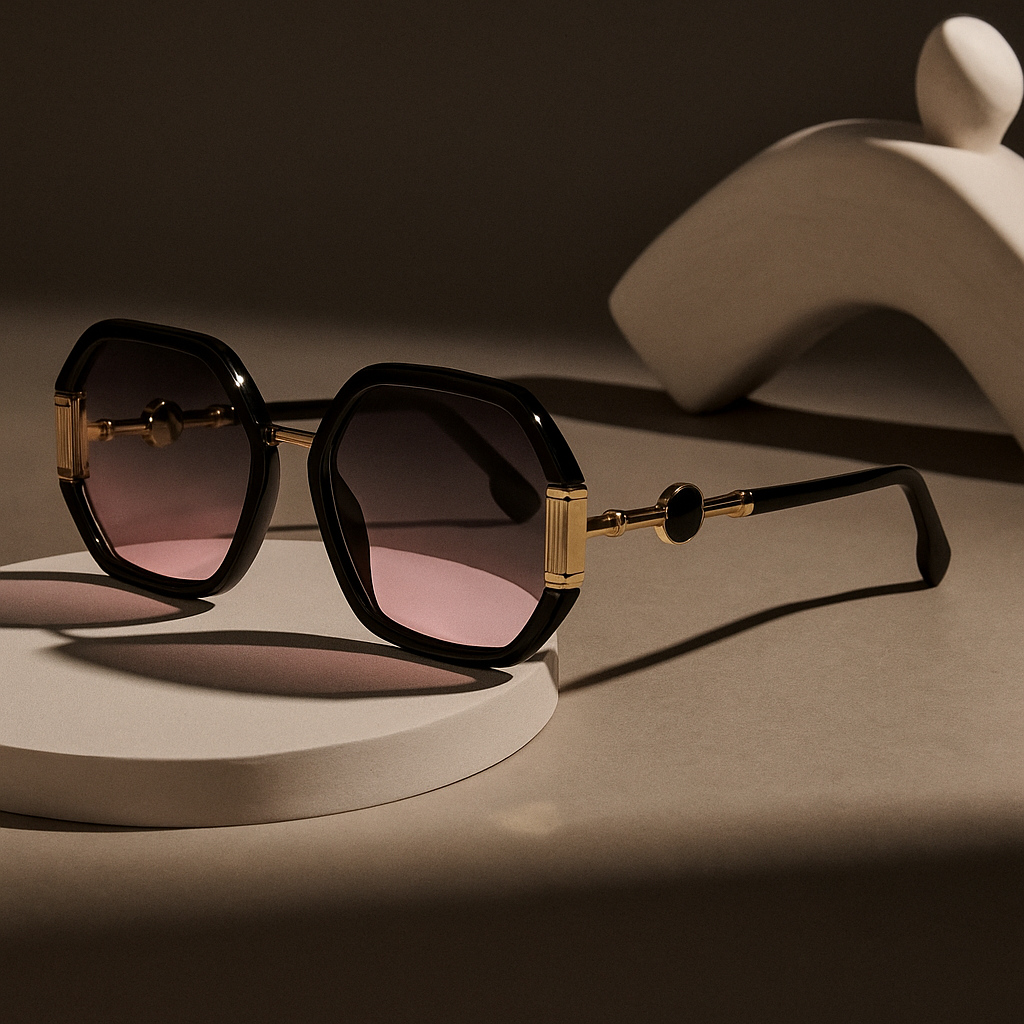 Leona™ Luxe Hex Sunglasses