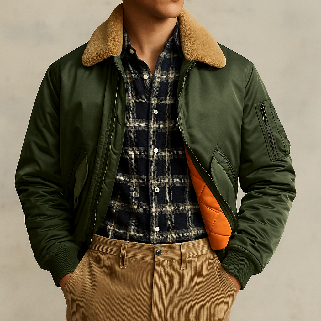 Barry Aviator Jacket