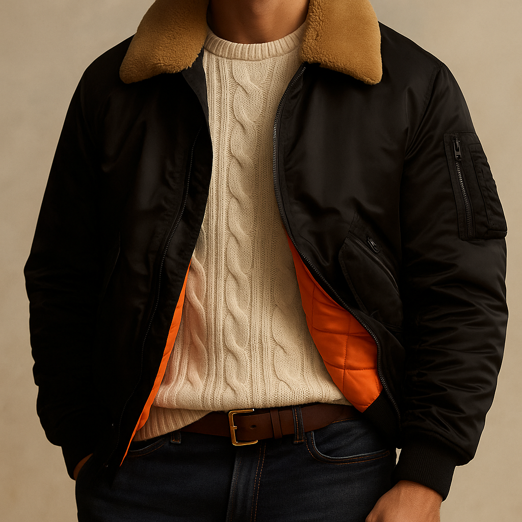 Barry Aviator Jacket