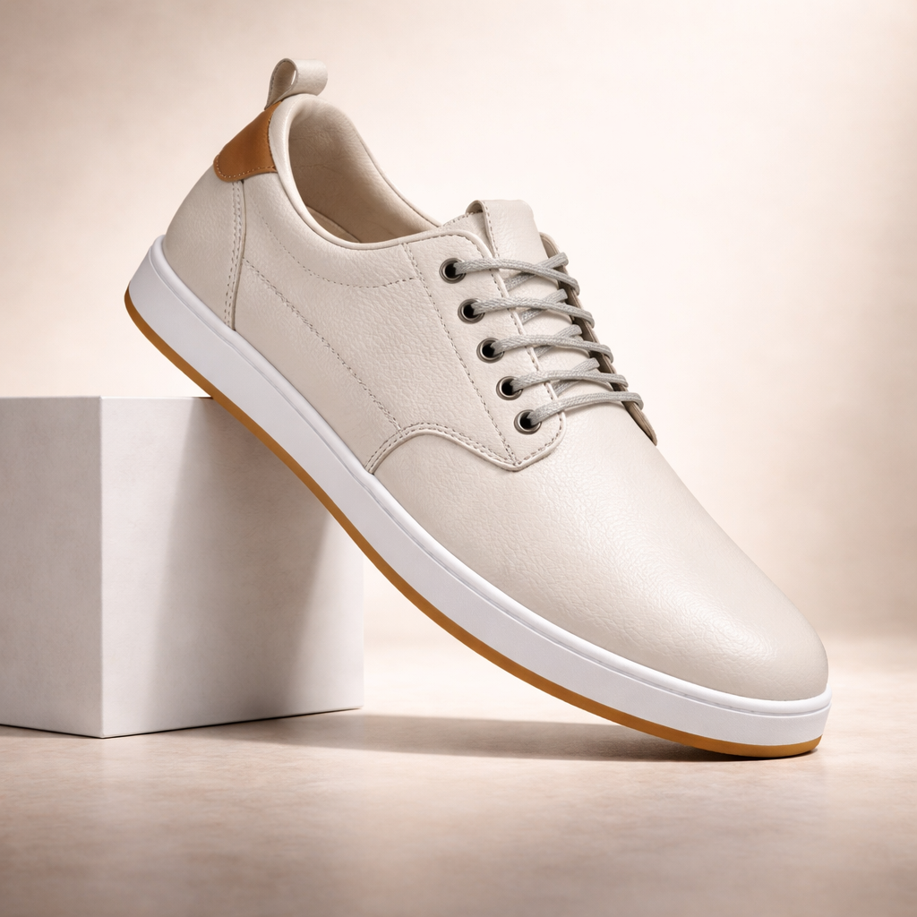 Logan Carter Leather Sneakers