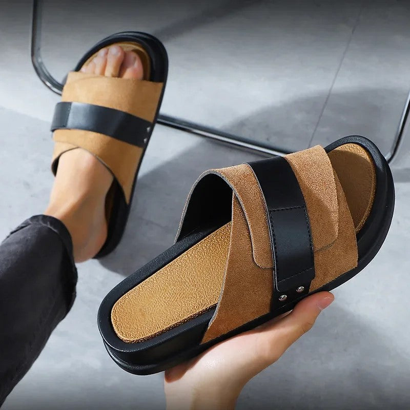 Rafael™ Premium Suede Slides
