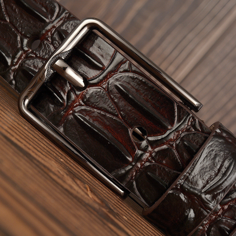 Blake™ | Scaled Genuine Leather Belt