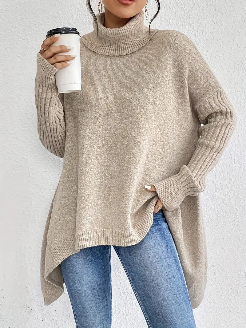 Melanie™ Long Turtleneck Sweater