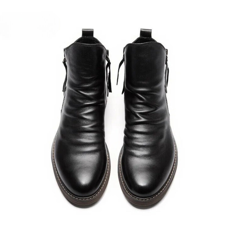 Malano Genuine Leather Chelsea Boots