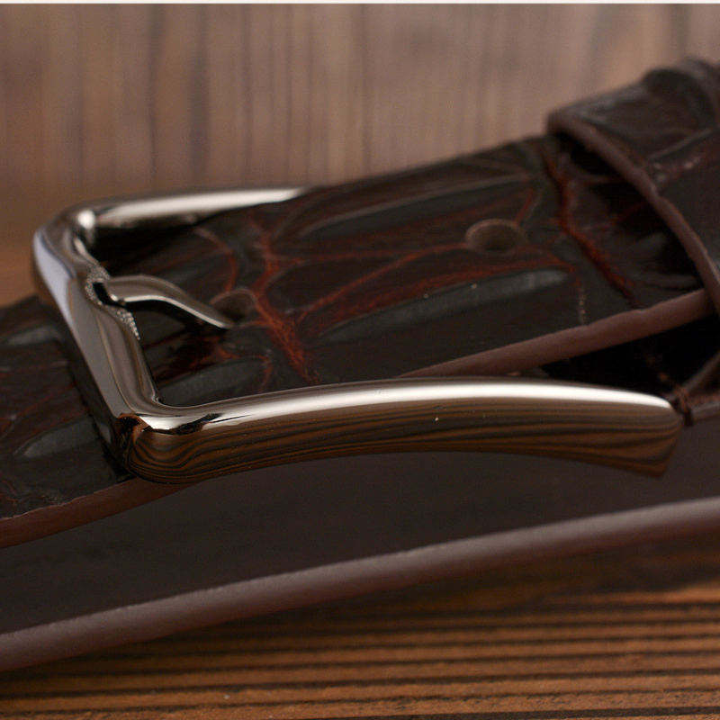Blake™ | Scaled Genuine Leather Belt