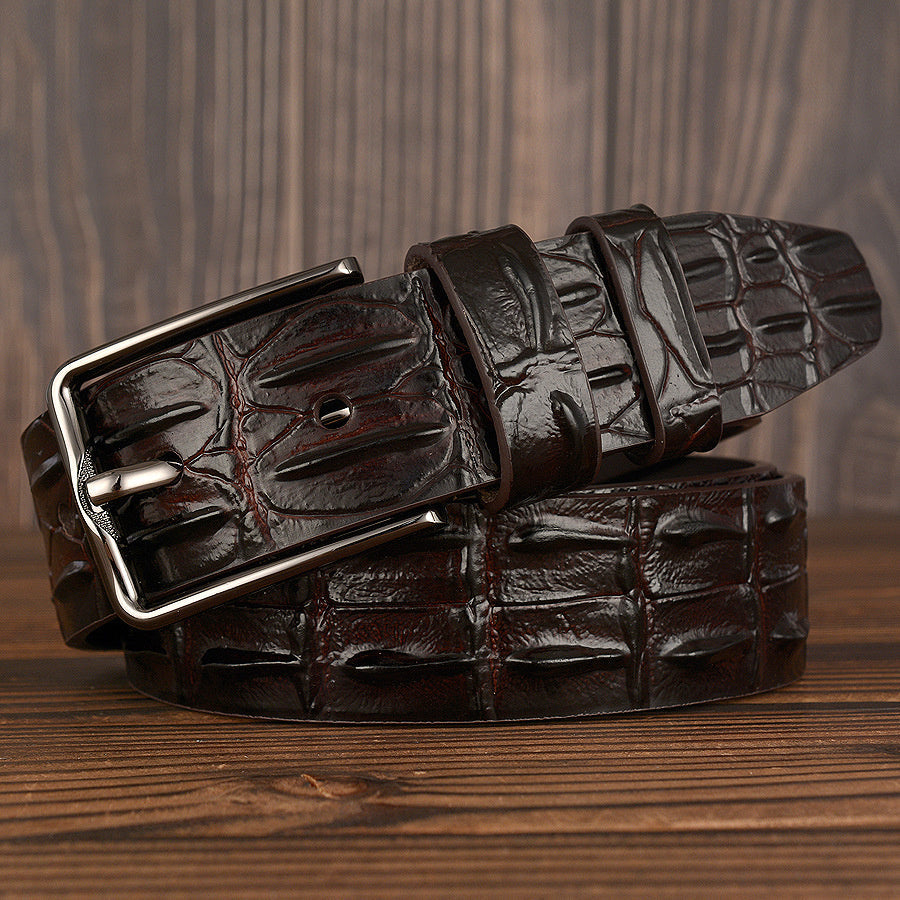 Blake™ | Scaled Genuine Leather Belt