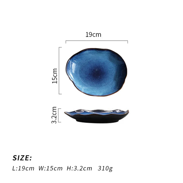 AquaWave™ | Premium Ceramic Plates