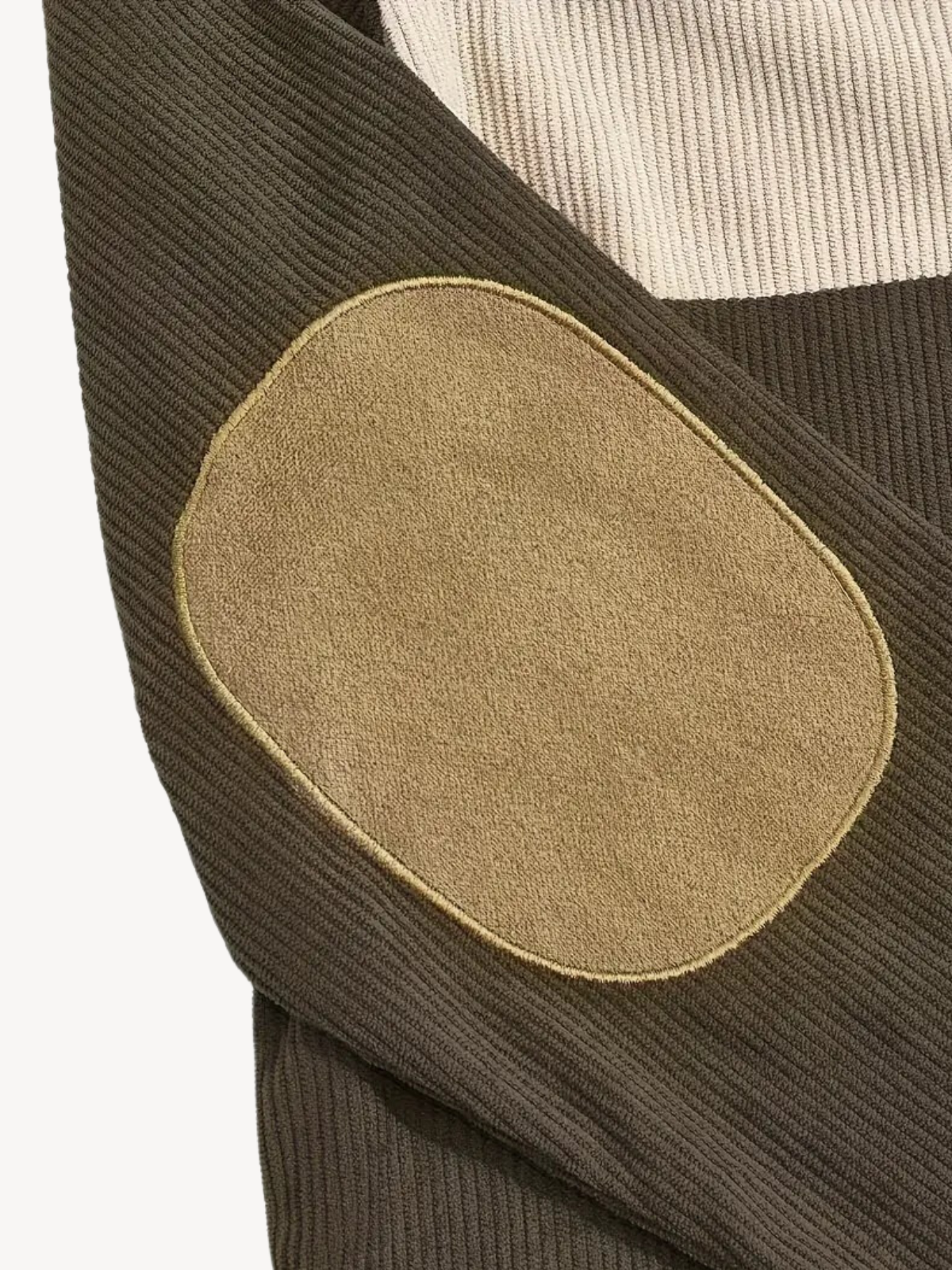 Carter™ | Vintage Patchwork Henley Sweater