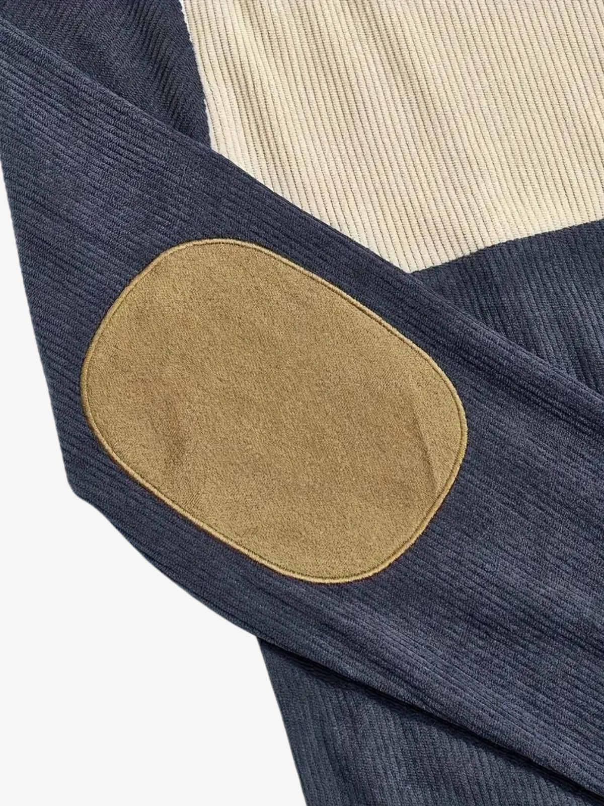 Carter™ | Vintage Patchwork Henley Sweater