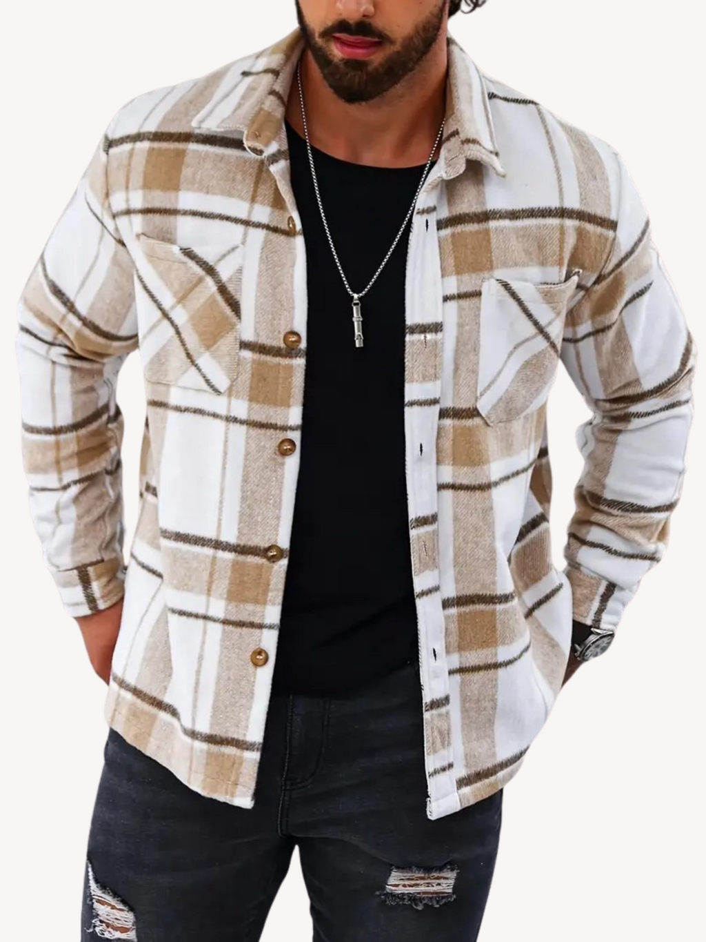 Dante™ | Checked Casual Jacket