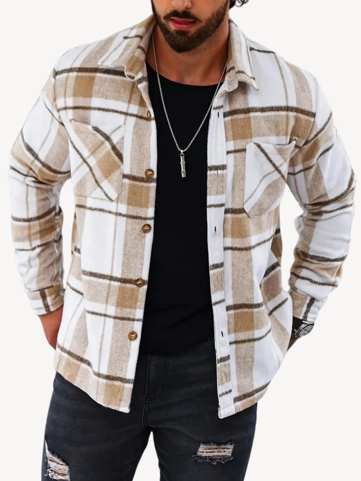 Dante™ | Checked Casual Jacket