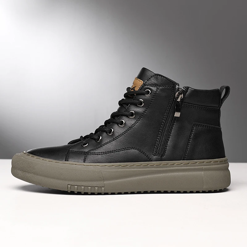 Jackson Leather High-Tops