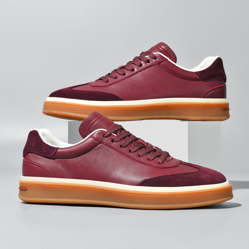 James Genuine Leather Sneakers