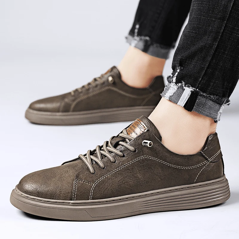 Brooklyn Leather Sneakers
