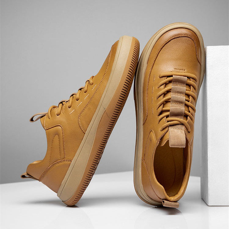Davide Leather Low-Tops