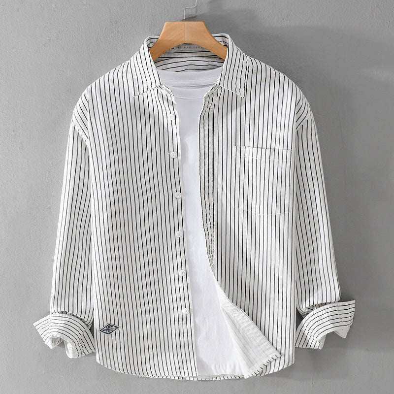 Silas™ | Premium Striped Shirt