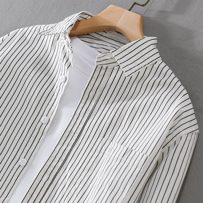 Silas™ | Premium Striped Shirt