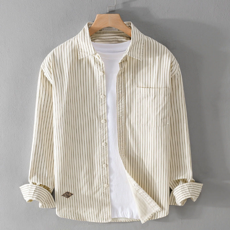 Silas™ | Premium Striped Shirt