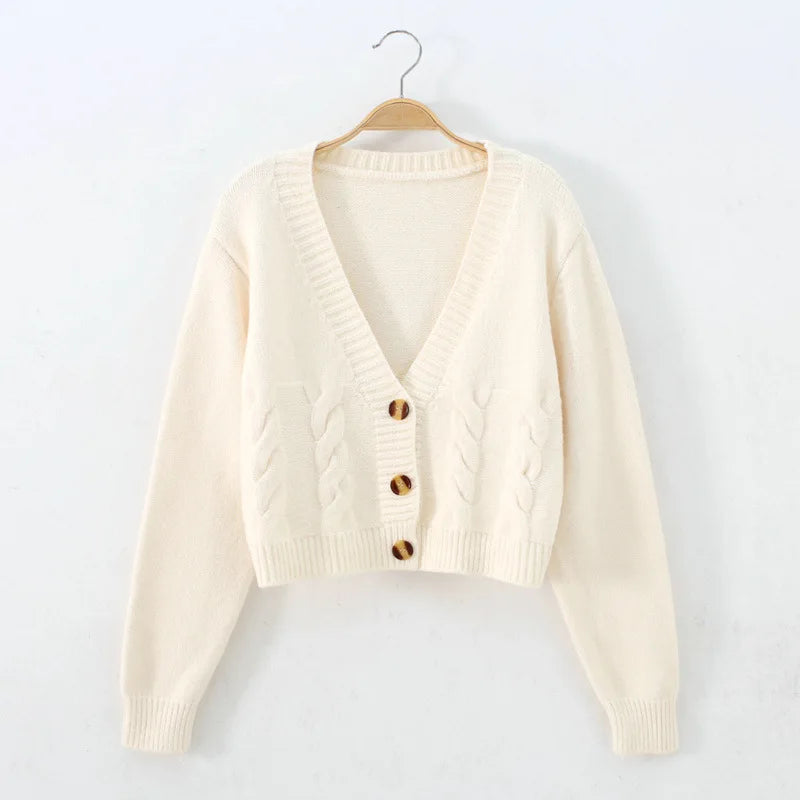 Carys Twist Knit Cardigan