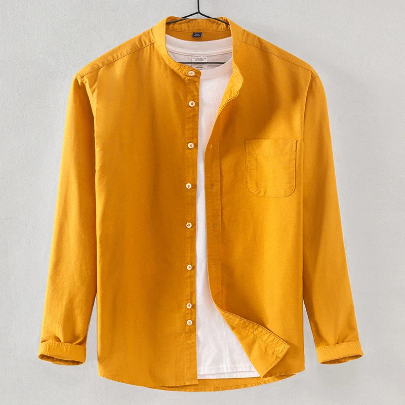 Luis™ | Modern Mandarin Shirt