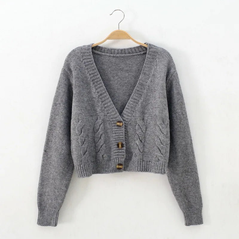 Carys Twist Knit Cardigan