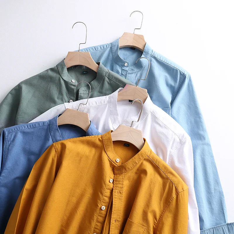 Walker™ | Modern Mandarin Shirt