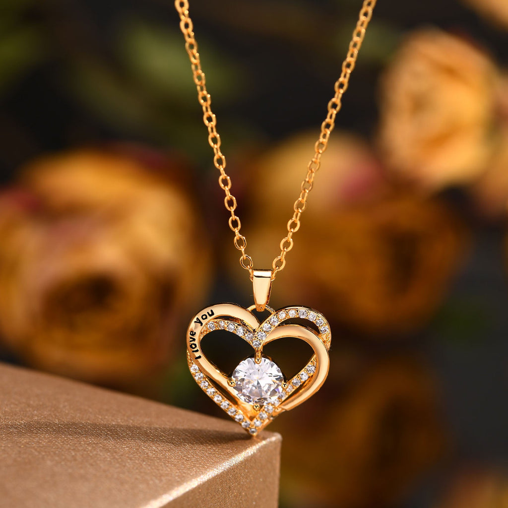 Two Hearts, One Love Necklace