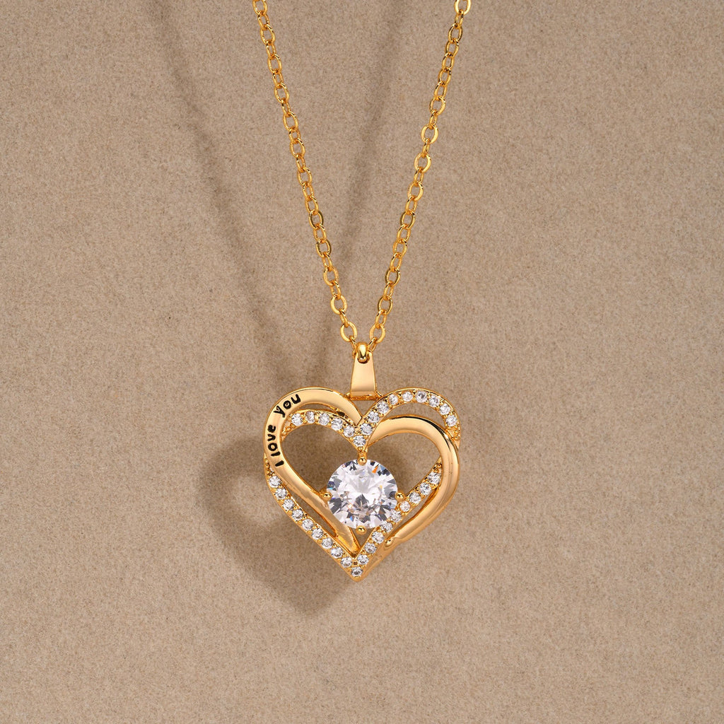 Two Hearts, One Love Necklace