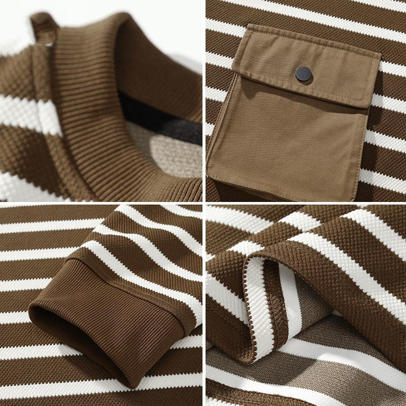 Urban Stripe Pullover