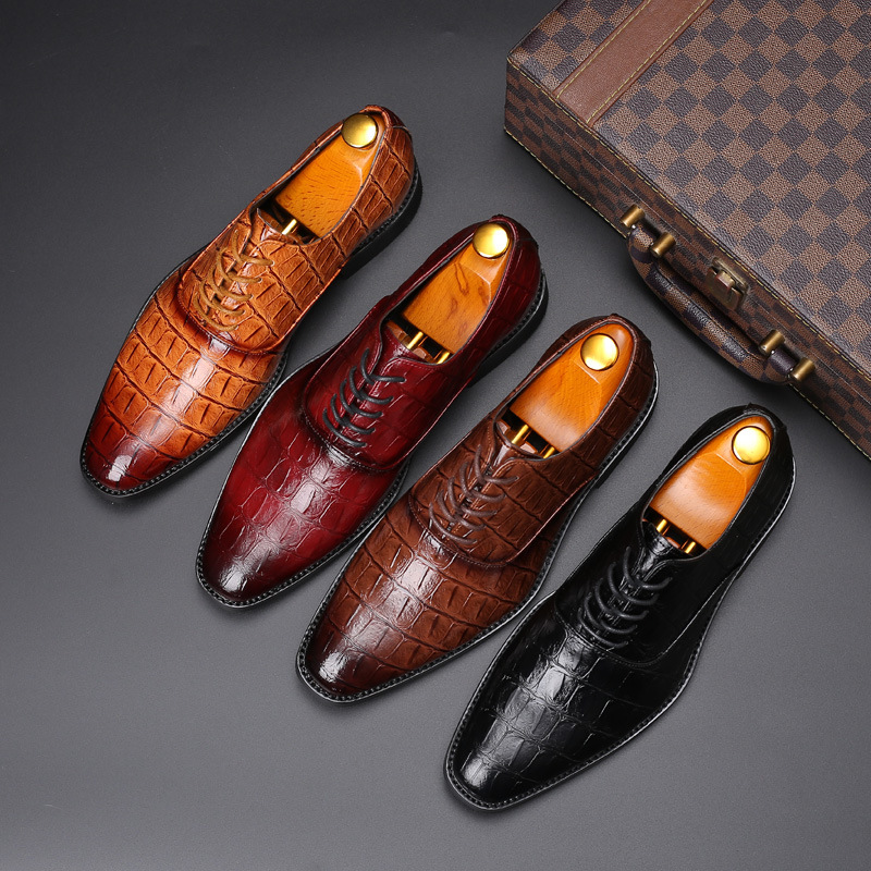 North Tudor Leather Oxfords