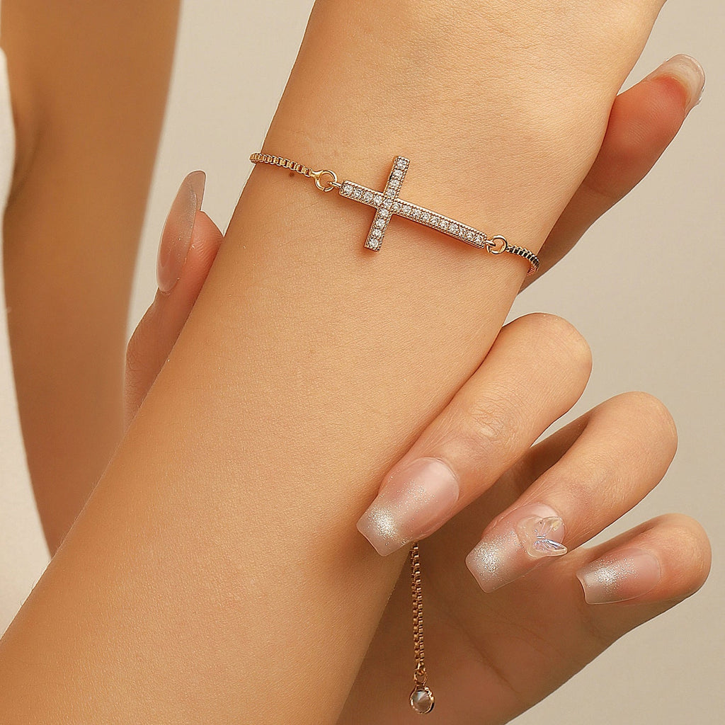 Serene Spark Faith Bracelet