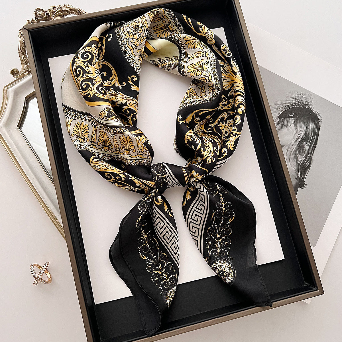 Esme™ | Radiant Silk Foulard