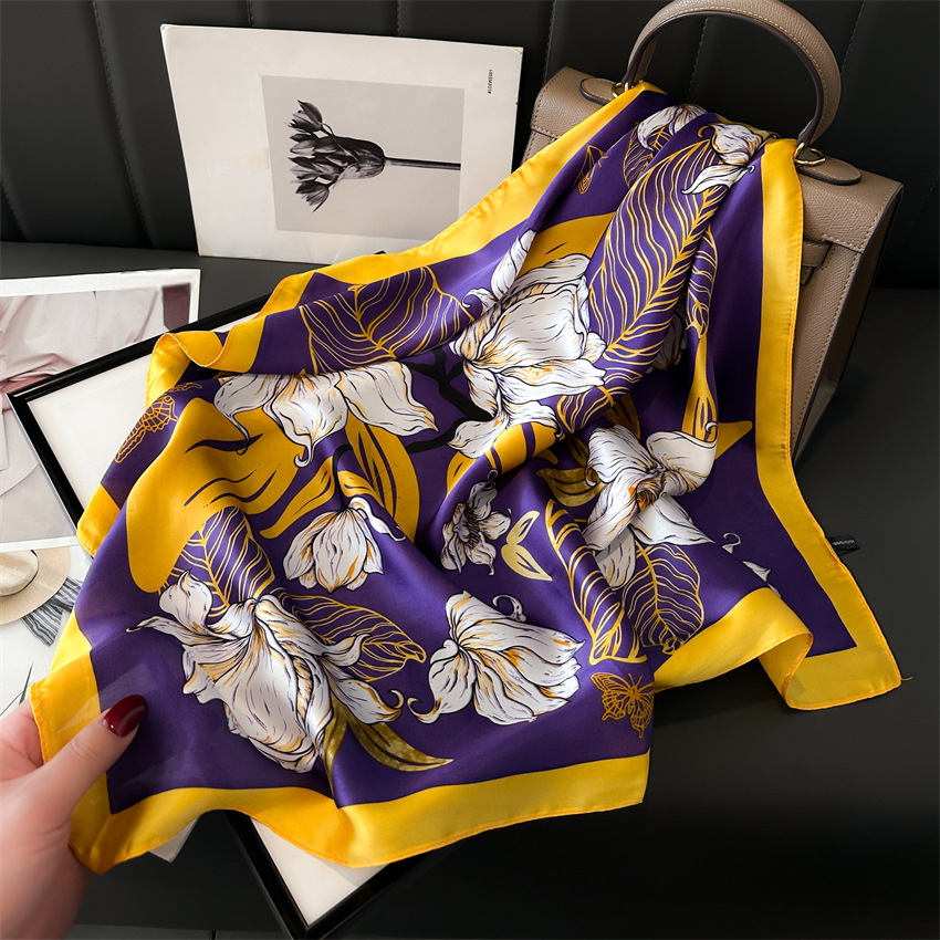 Aurelia™ | Premium Silk Foulard