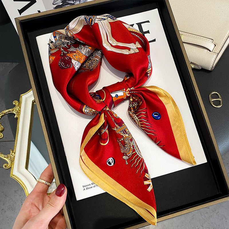 Sylvia™ | Elegant Silk Foulard