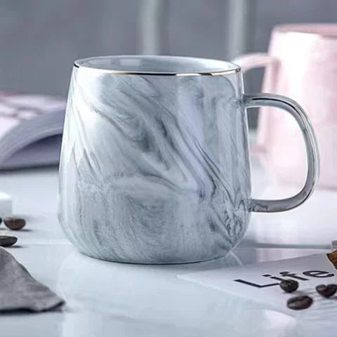 Premium Ceramic Marble Mugs
