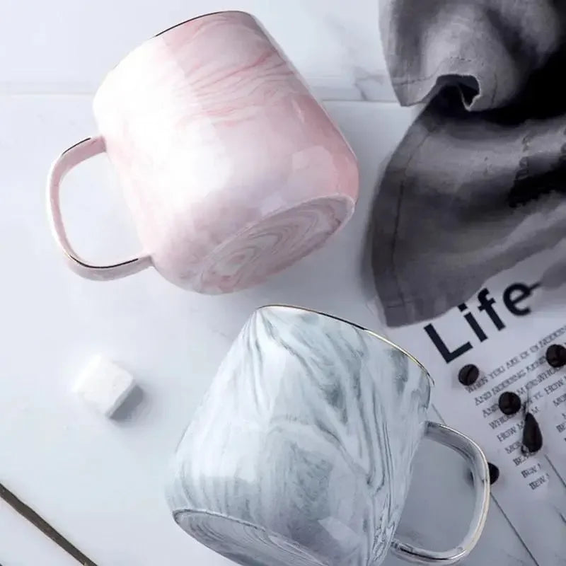 Premium Ceramic Marble Mugs
