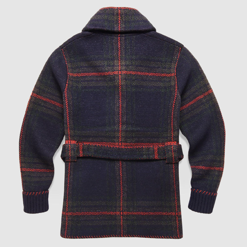 Gavin™ | Plaid Knit Cardigan
