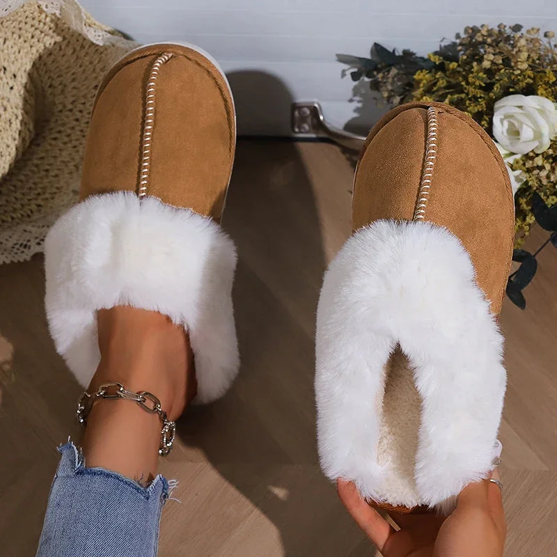 Mila Faux Fur Slippers