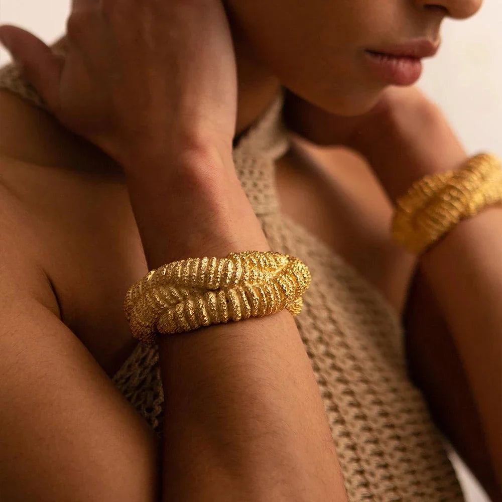 Thalia Lava Cuff Bracelet