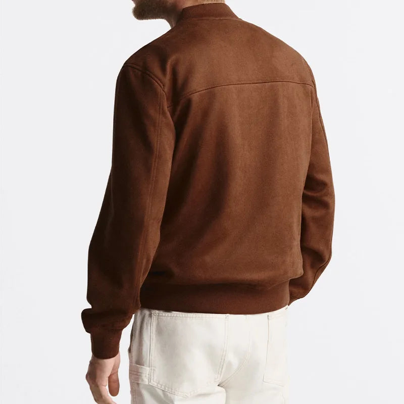 Felix Suede Bomber