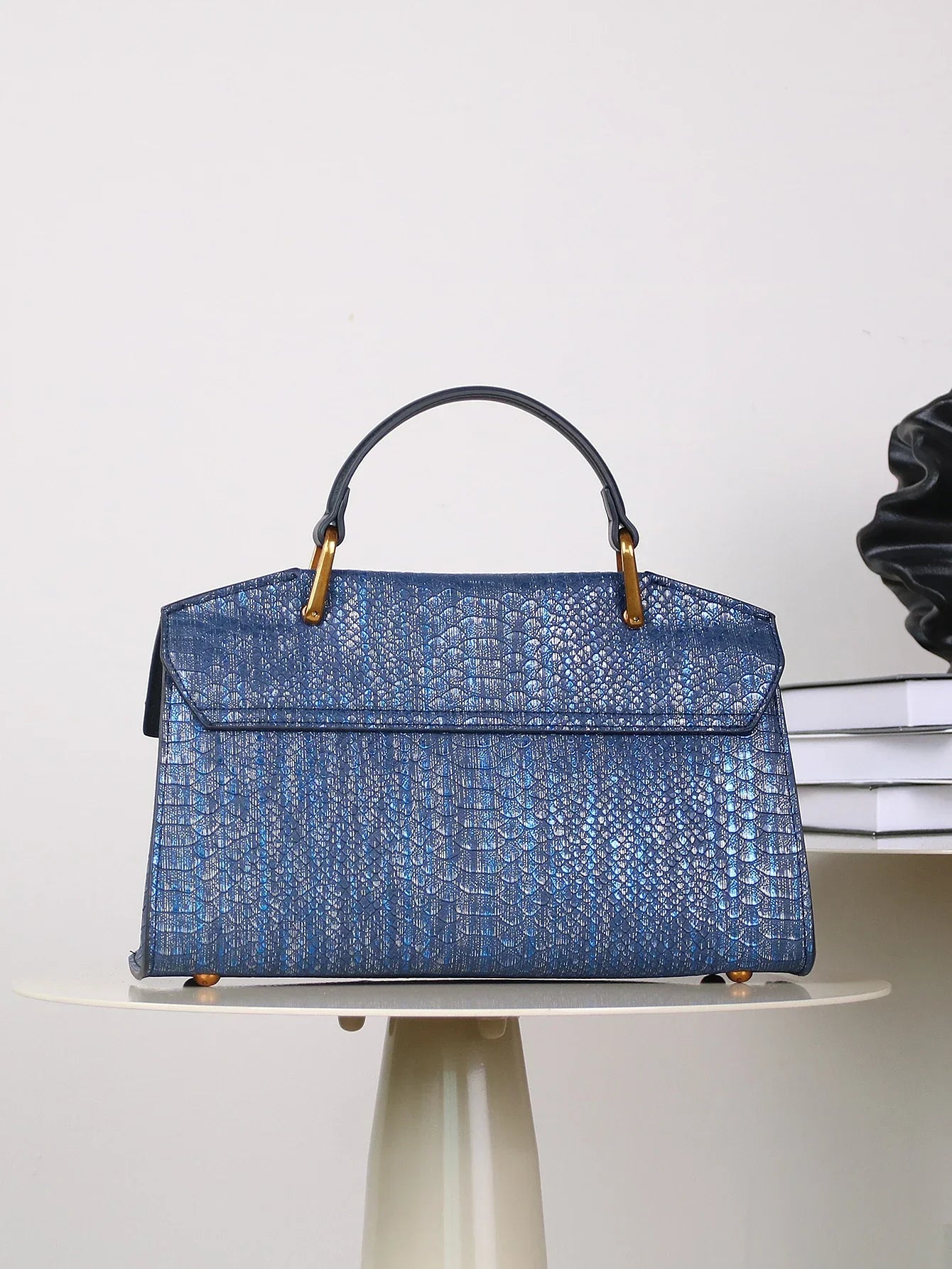 Emma™ | Snake-Textured Handbag