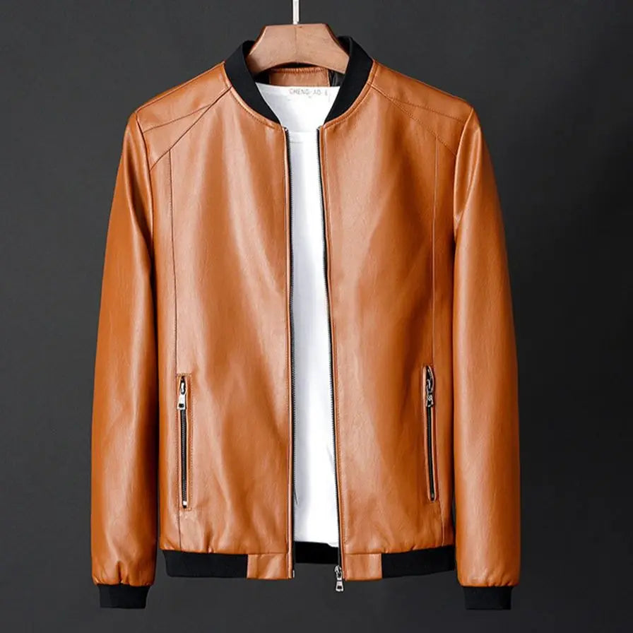 Leon Korean Leather Jacket