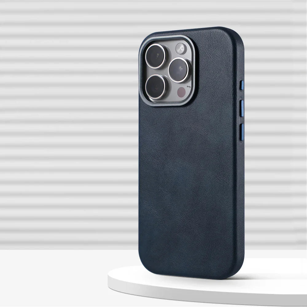 Verona Retro MagSafe Leather Case