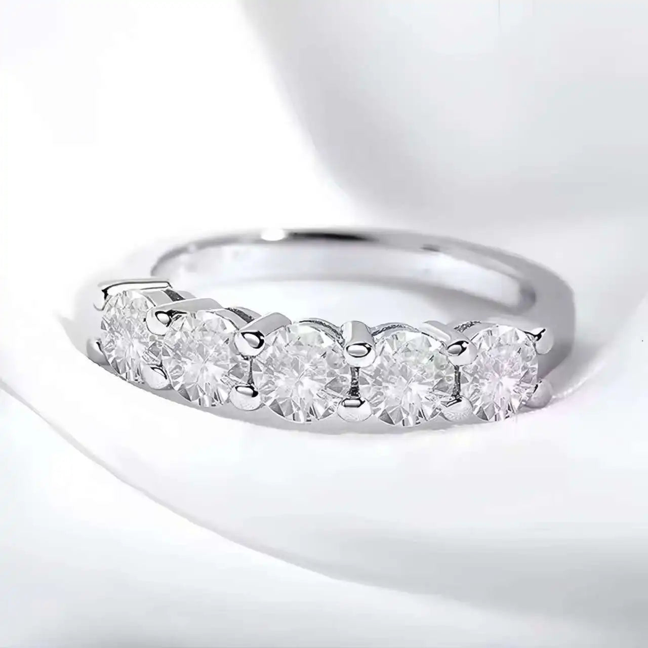 Aria Moissanite Ring