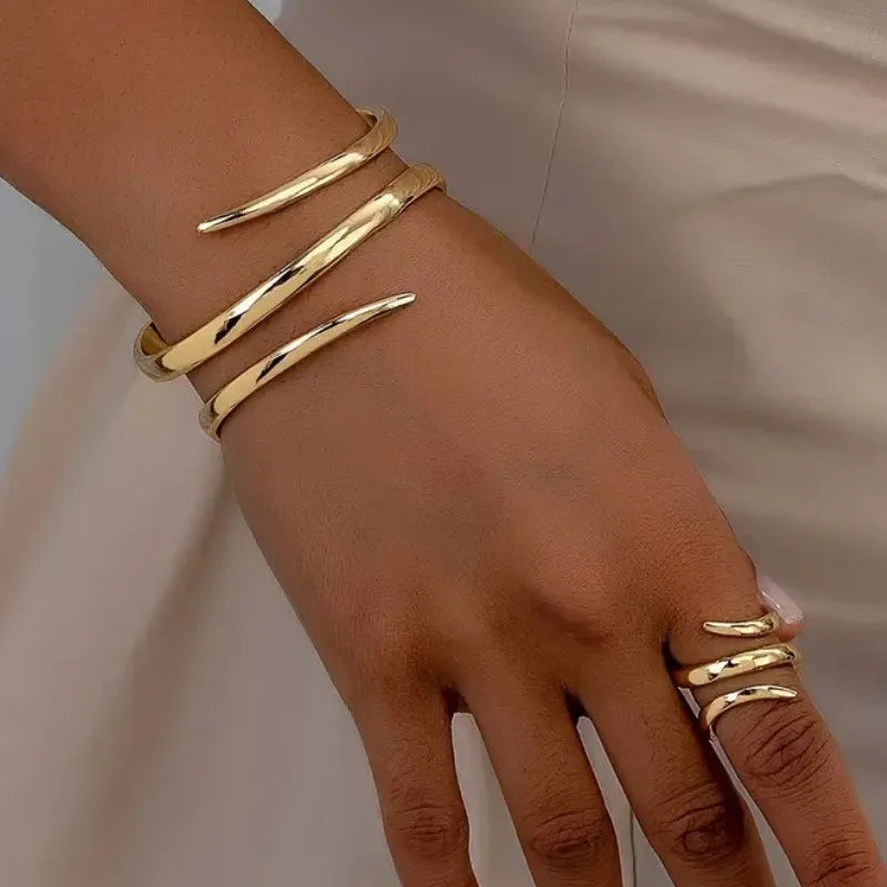 Alessa Gold Cuff