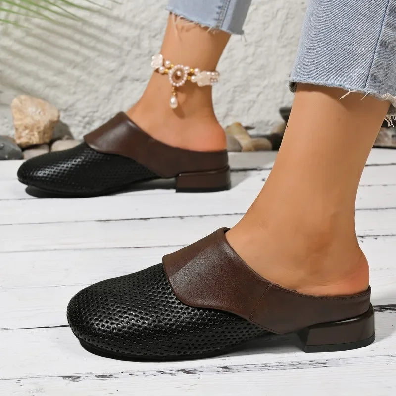 Isabel Leather Sandals